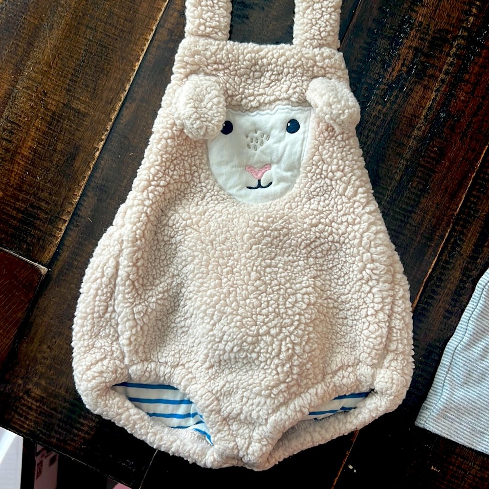 Lamb sunsuit